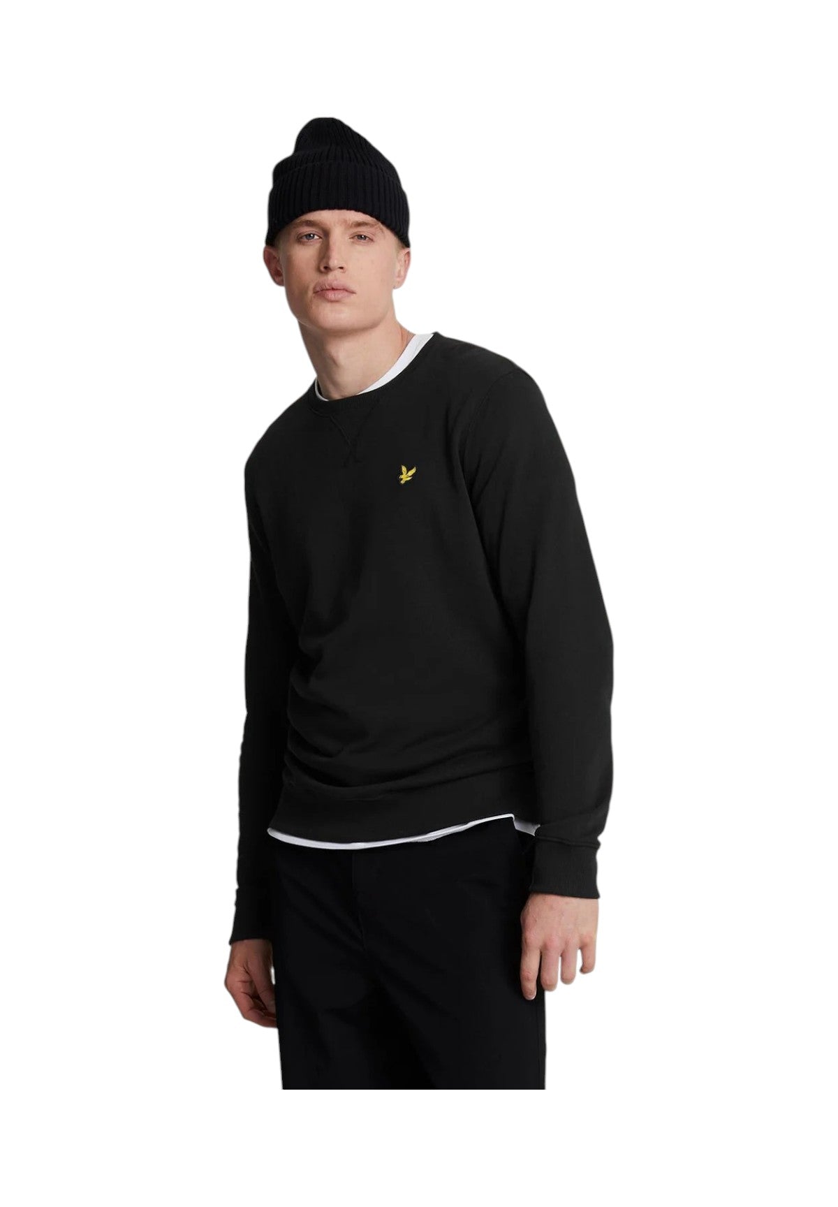 Felpa Girocollo Crew Neck Sweatshirt ML424VOG Jet Black