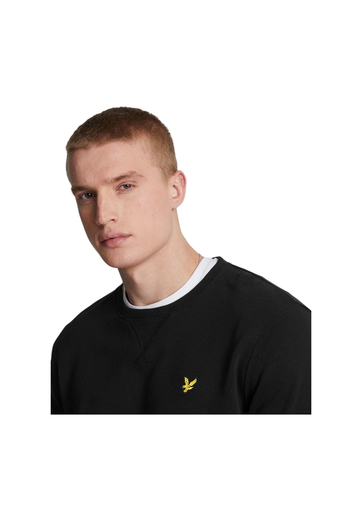 Felpa Girocollo Crew Neck Sweatshirt ML424VOG Jet Black