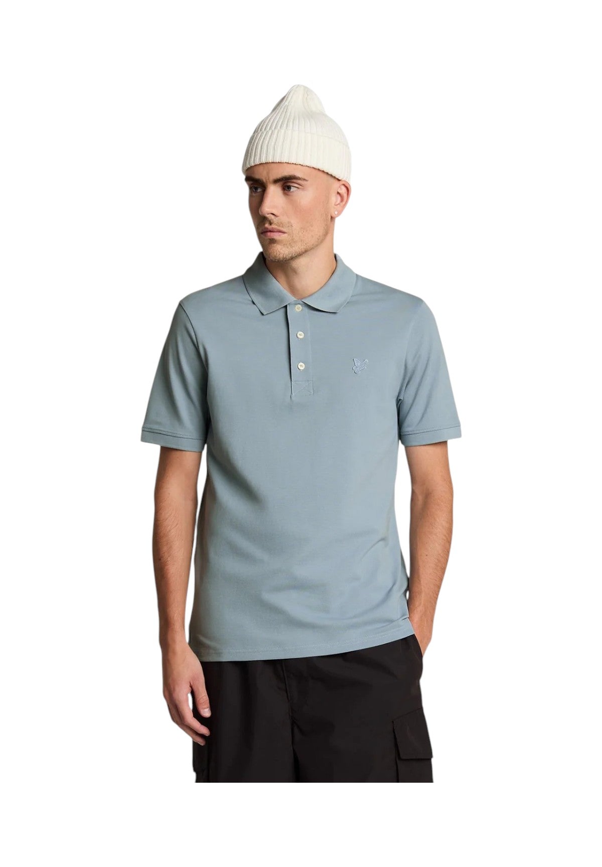 Polo Piqué Superfine Polo Shirt SP2255TON Blue Ash