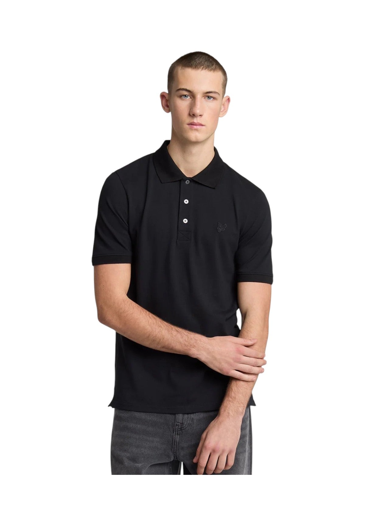 Polo Piqué Superfine Polo Shirt SP2255TON Jet Black