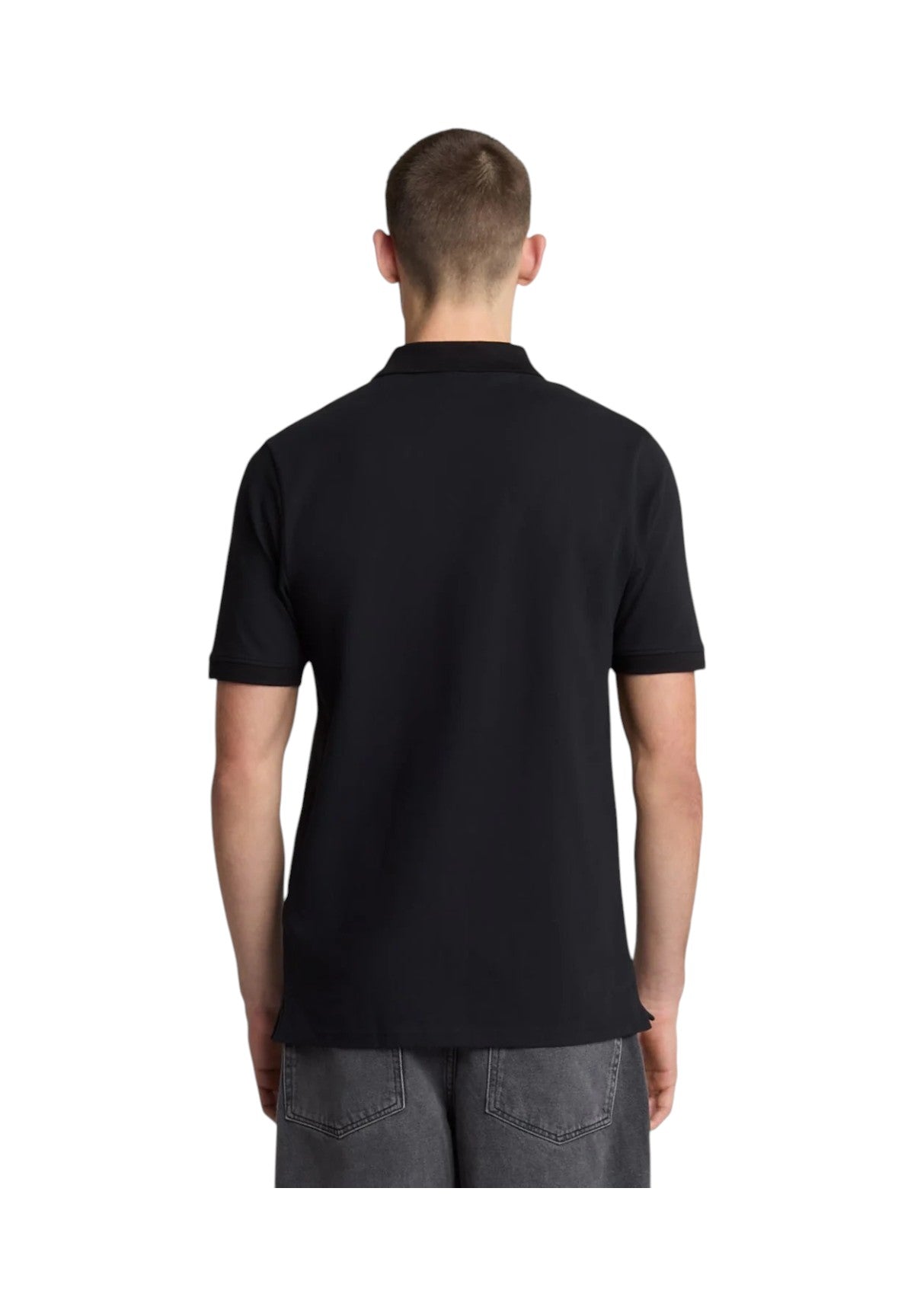 Polo Piqué Superfine Polo Shirt SP2255TON Jet Black