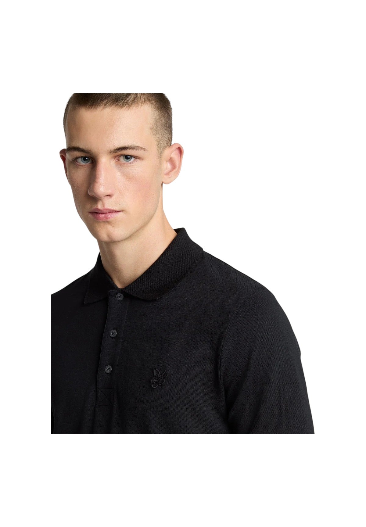 Polo Piqué Superfine Polo Shirt SP2255TON Jet Black