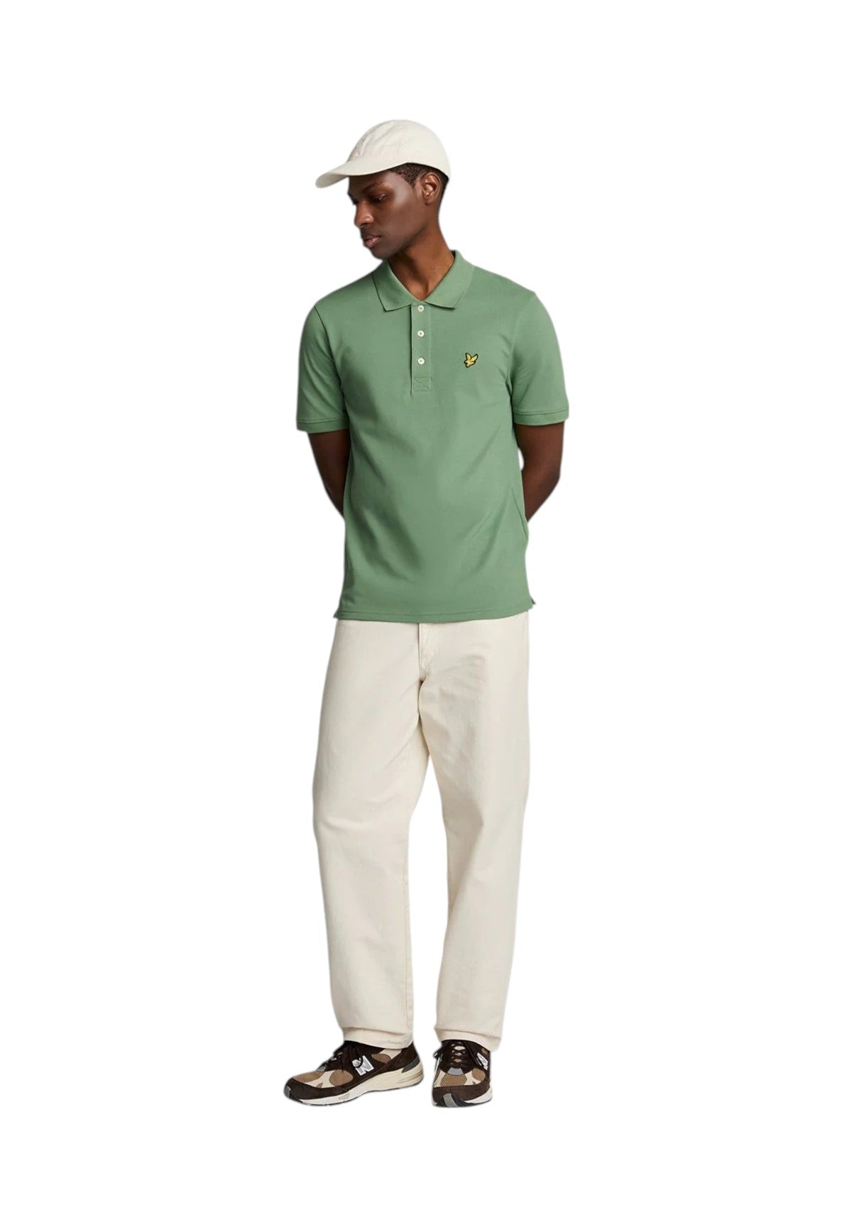 Polo Piqué Plain Polo Shirt SP400VOG Smoke Green