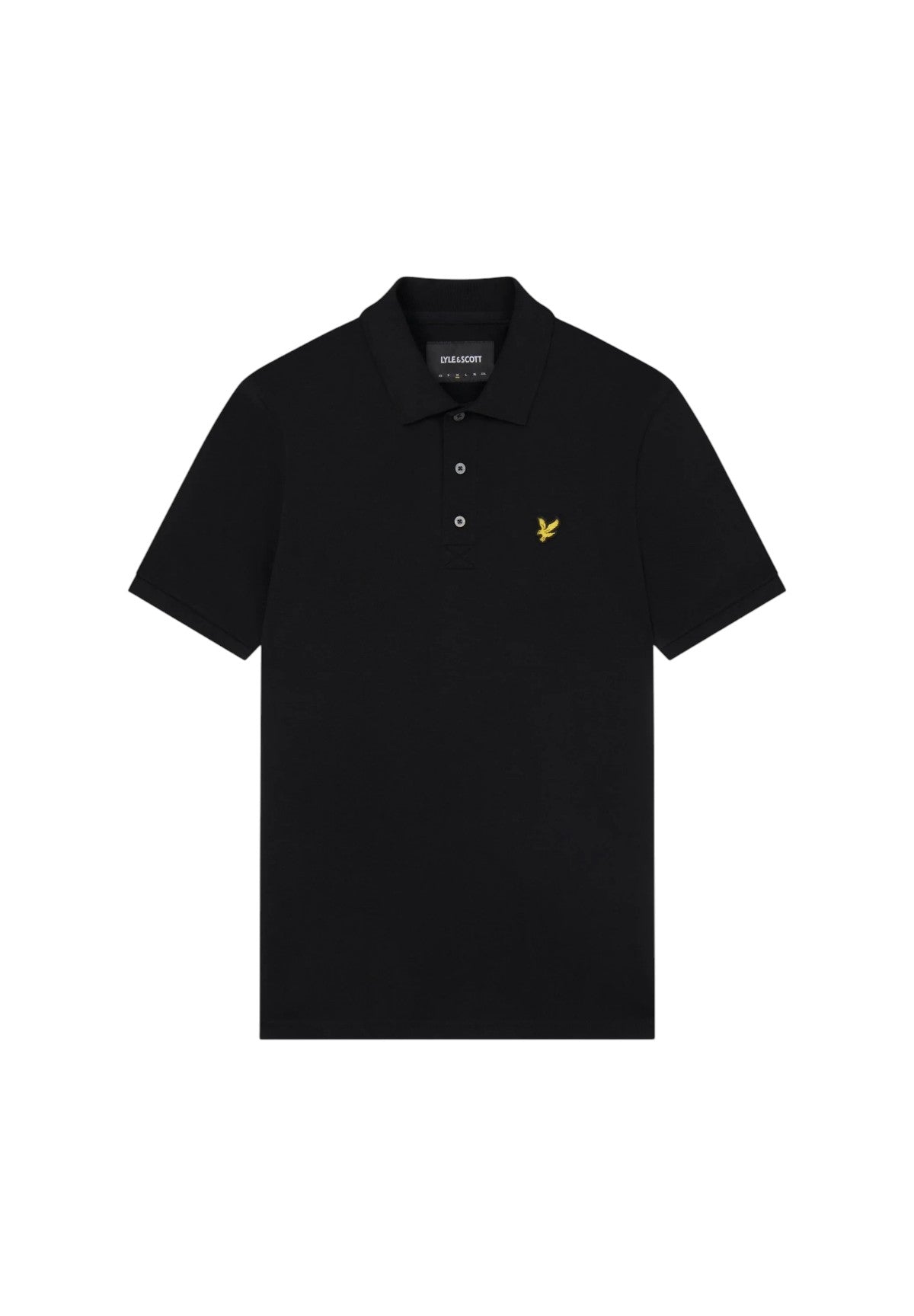 Polo Piqué Plain Polo Shirt SP400VOG Jet Black