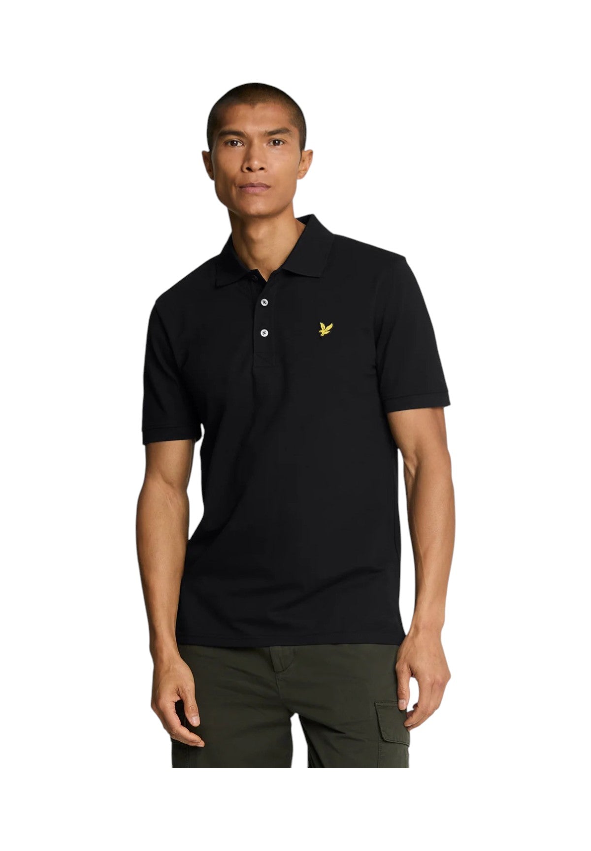 Polo Piqué Plain Polo Shirt SP400VOG Jet Black