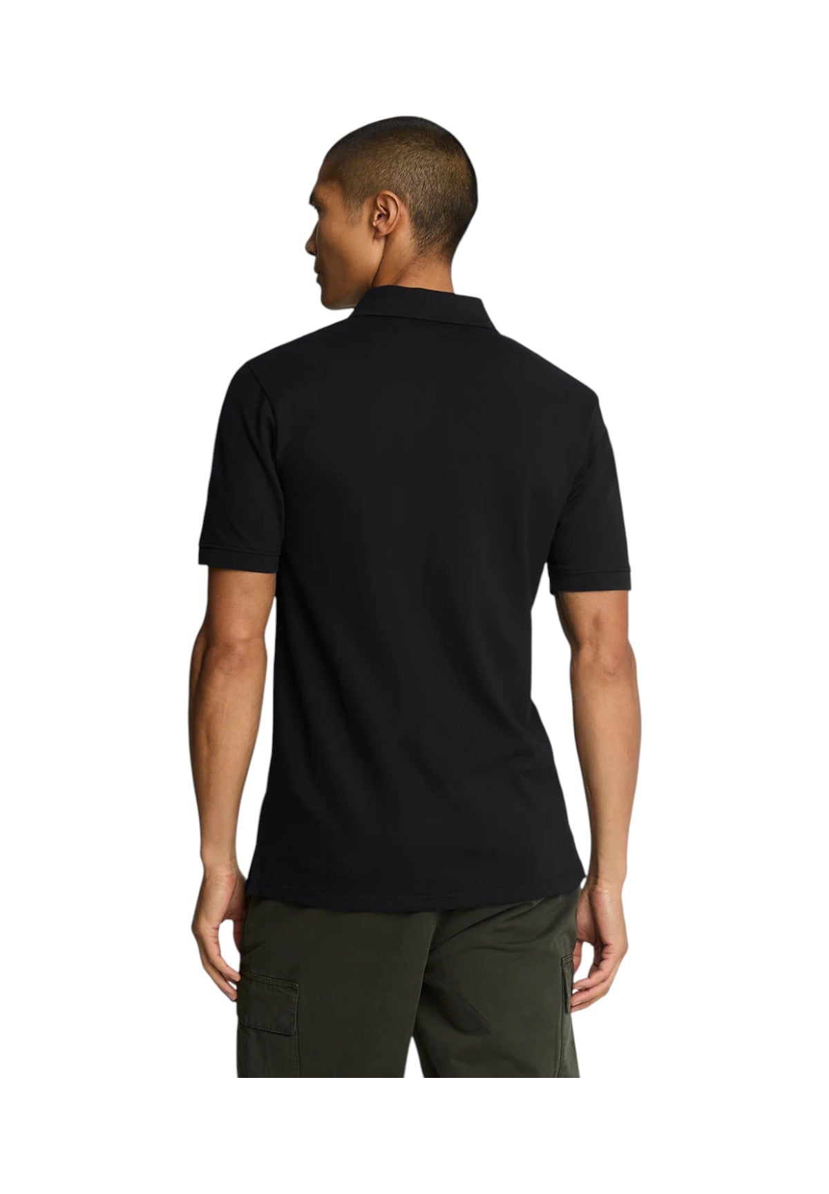 Polo Piqué Plain Polo Shirt SP400VOG Jet Black