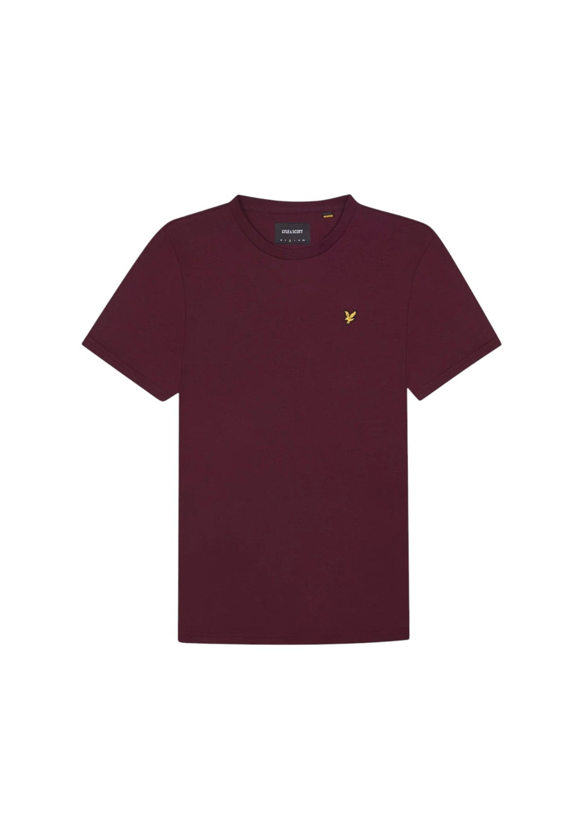 T-shirt a Maniche Corte Plain T-Shirt TS400VOG Burgundy