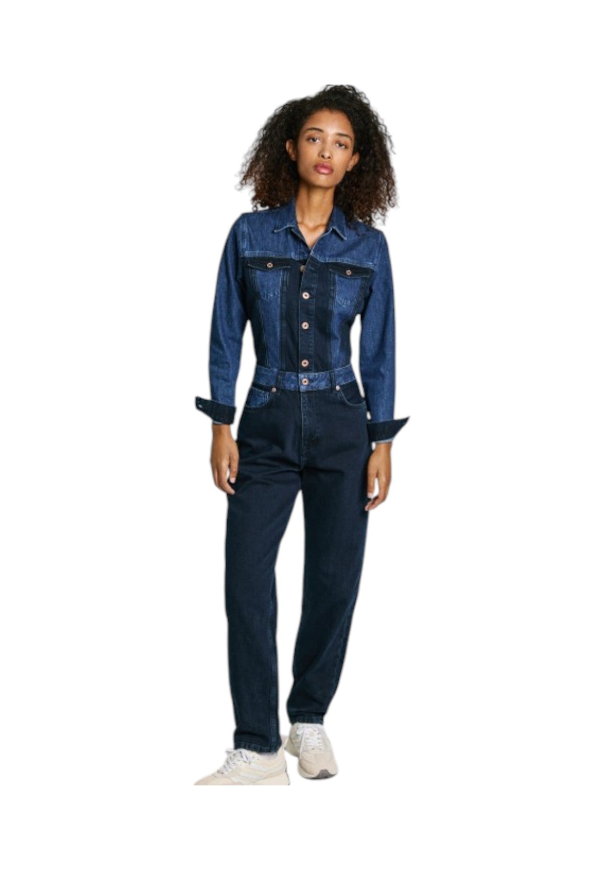 Tuta Jumpsuit Pl230508 Denim