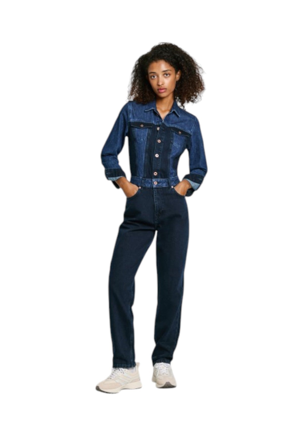 Tuta Jumpsuit Pl230508 Denim