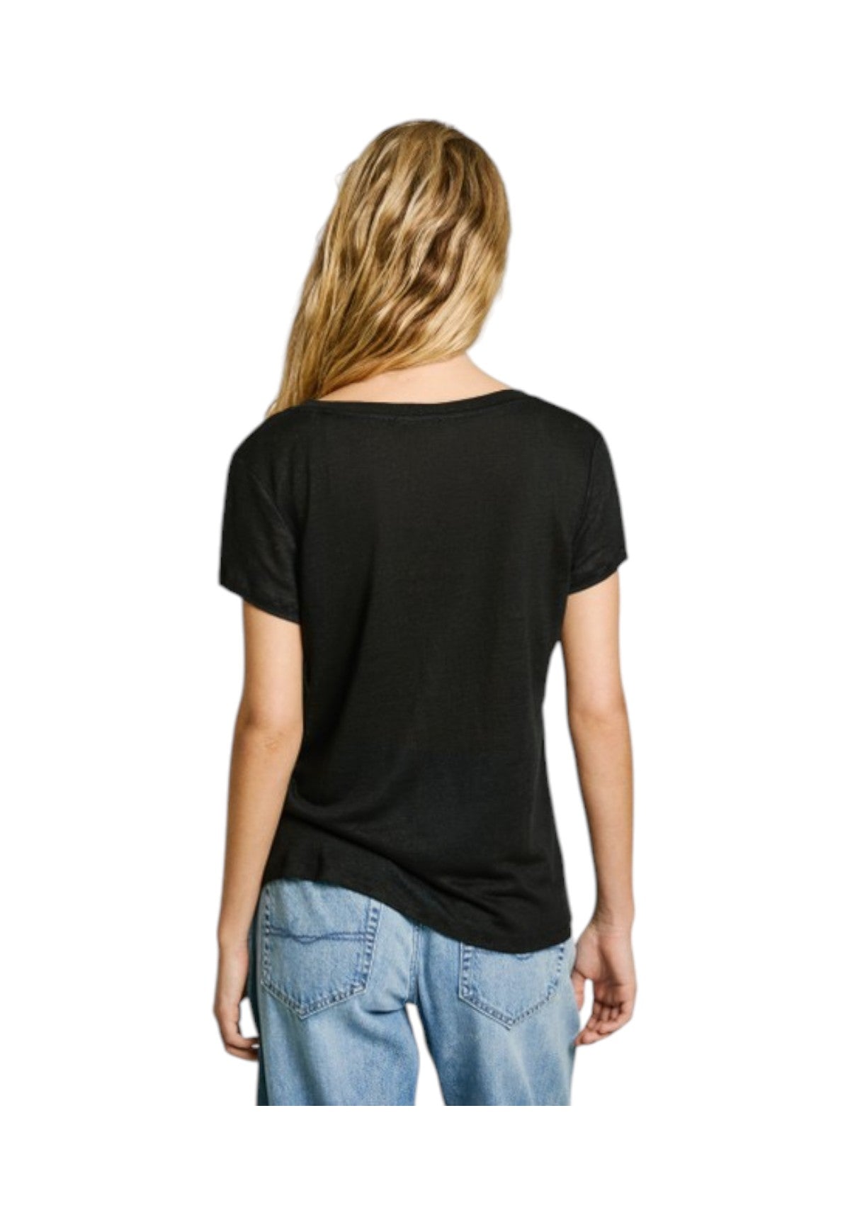 T-Shirt A Maniche Corte Pl506048 Black