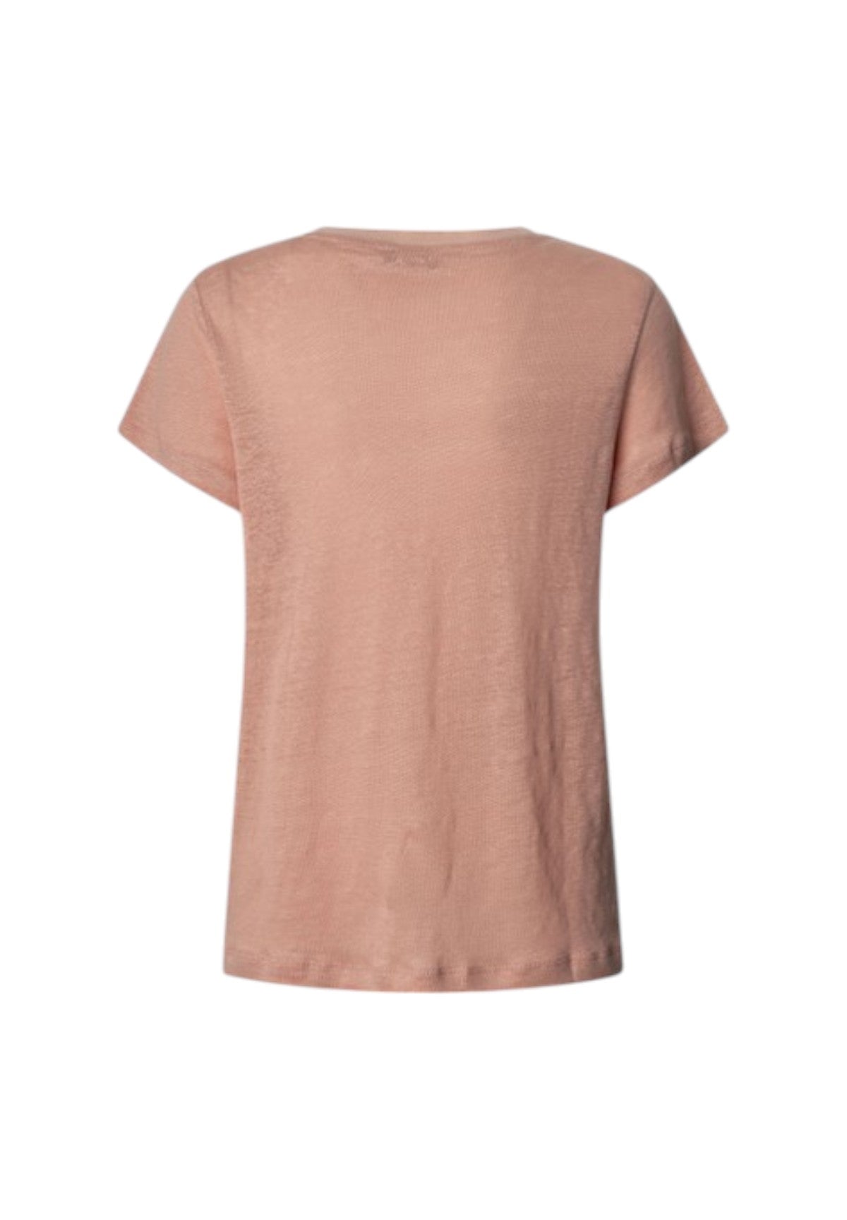 T-Shirt A Maniche Corte Pl506049 Washed Pink