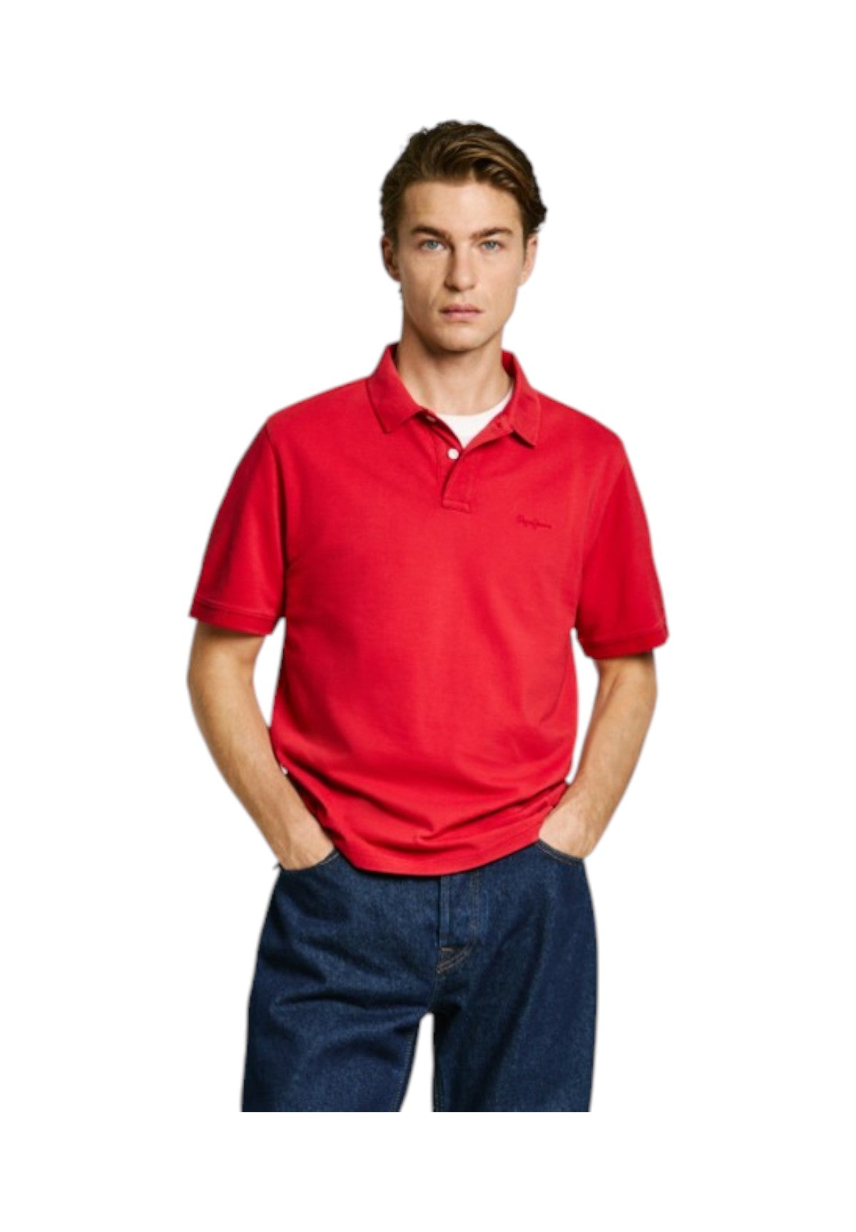 Polo Piqué Pm542099 Rugby Red