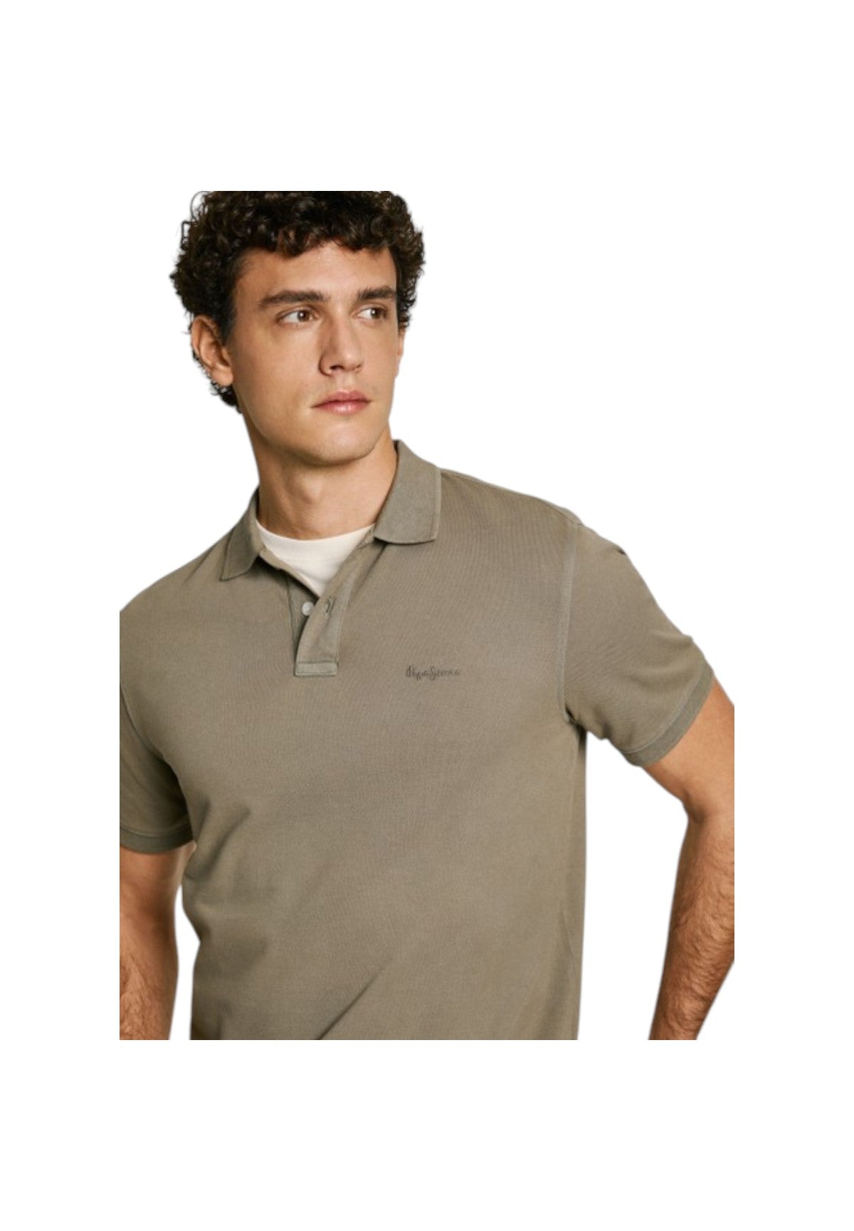 Polo Piqué Pm542099 Stone Green