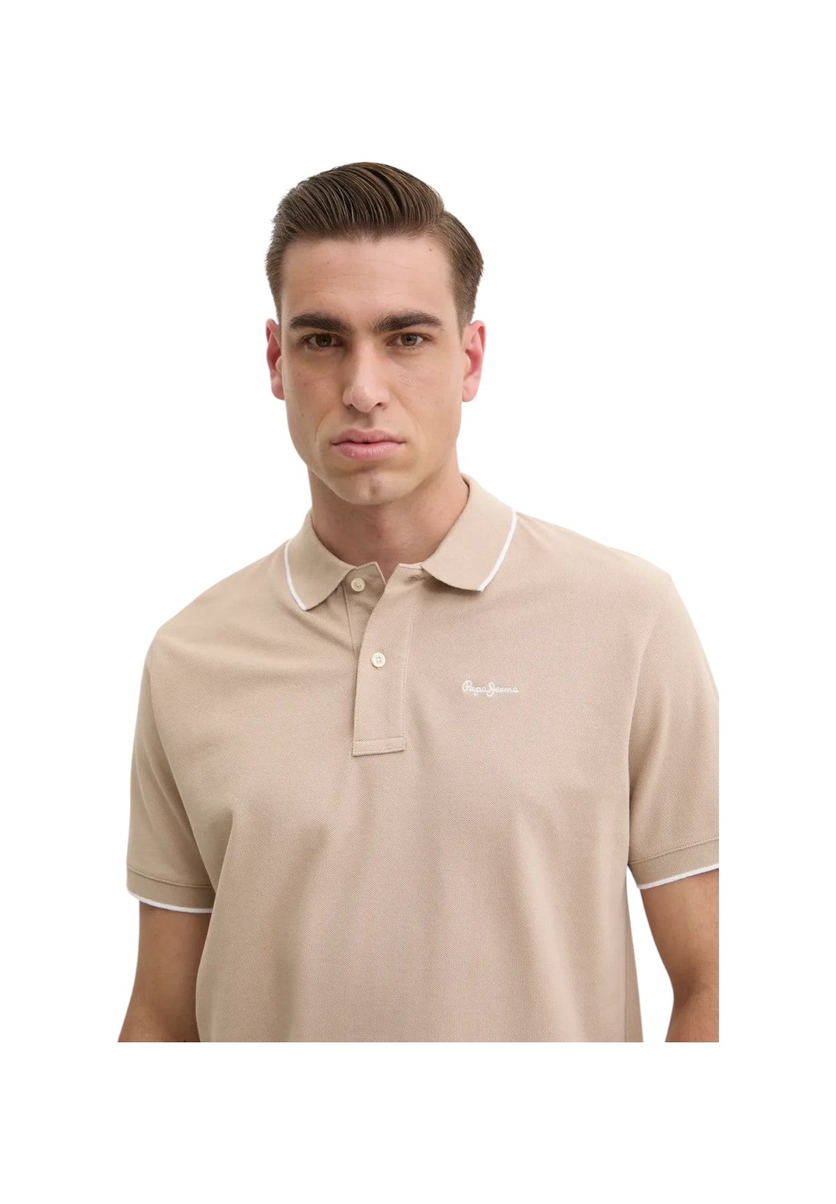 Polo Piqué Pm542101 Light Beige