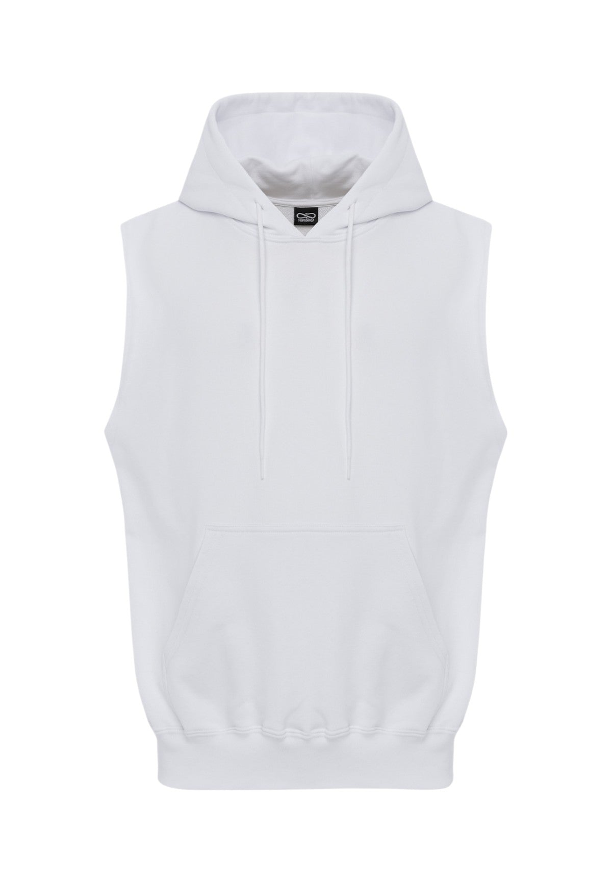 Felpa Pullover Con Cappuccio 25ssprfe358 Bianco