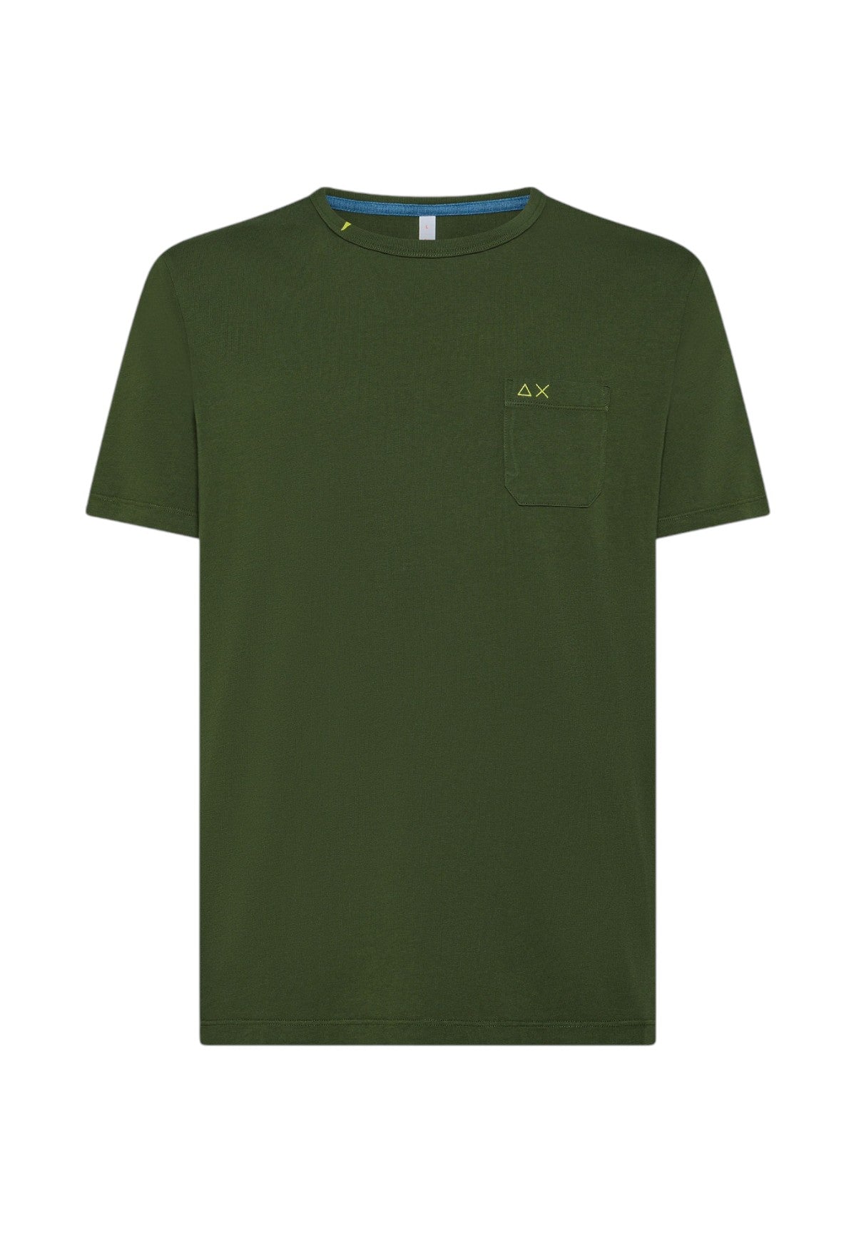 T-Shirt A Maniche Corte T35101 Verde Scuro