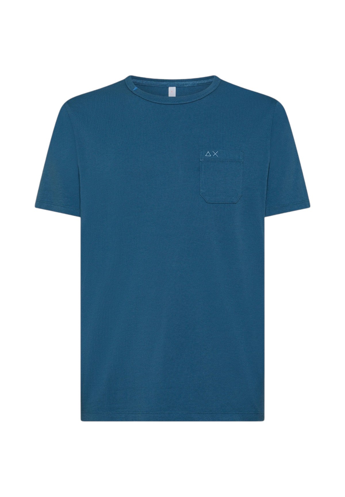 T-Shirt A Maniche Corte T35101 Avio Scuro