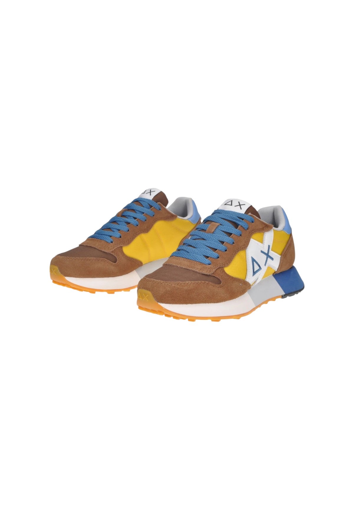 Sneakers Z35112 Marrone, Giallo