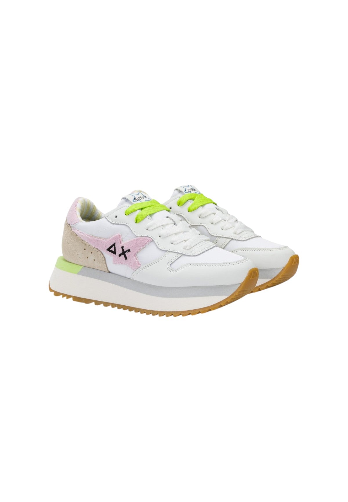 Sneakers Z35215 Bianco, Rosa