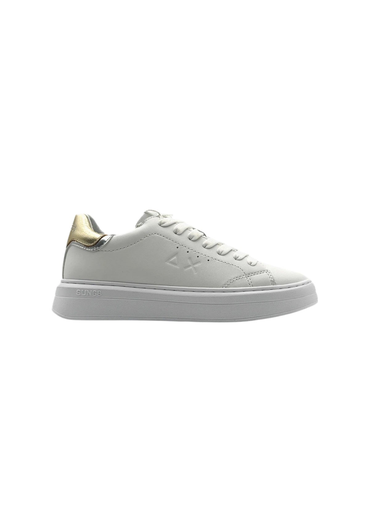 Sneakers Z35226 Bianco, Oro