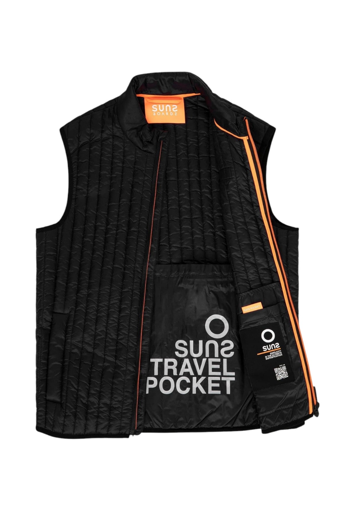 Smanicato Gilet Gbs51004u Black