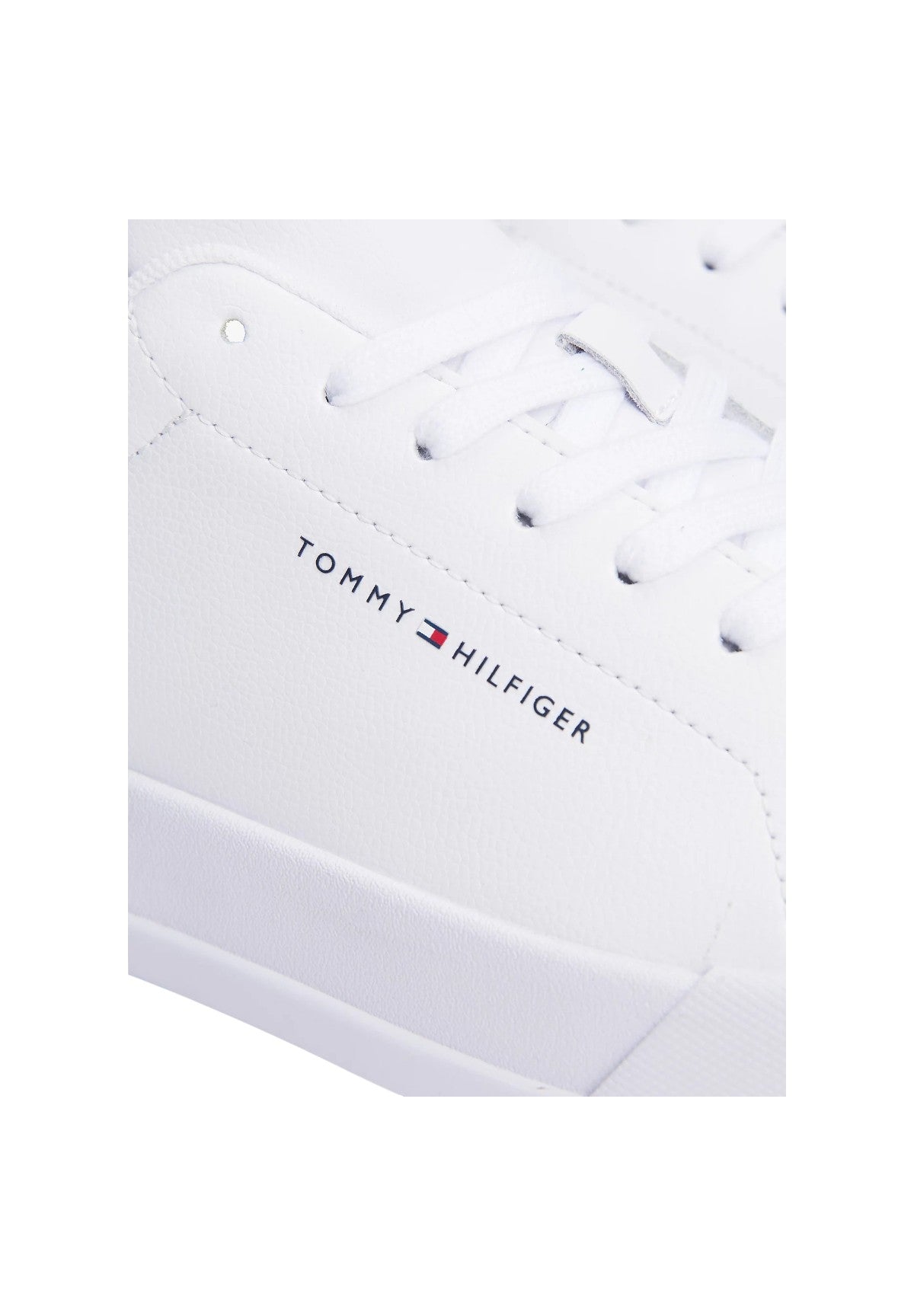 Sneakers Th Court Lth Detail FM0FM05367 White, Desert Sky