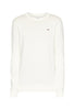 Tommy Jeans Maglione Girocollo Tjm Slim Essntls C-N DM0DM18370 Ancient White