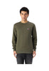 Tommy Jeans Felpa Girocollo Tjm Reg Badge Crew E DM0DM20660 Fatigue Green