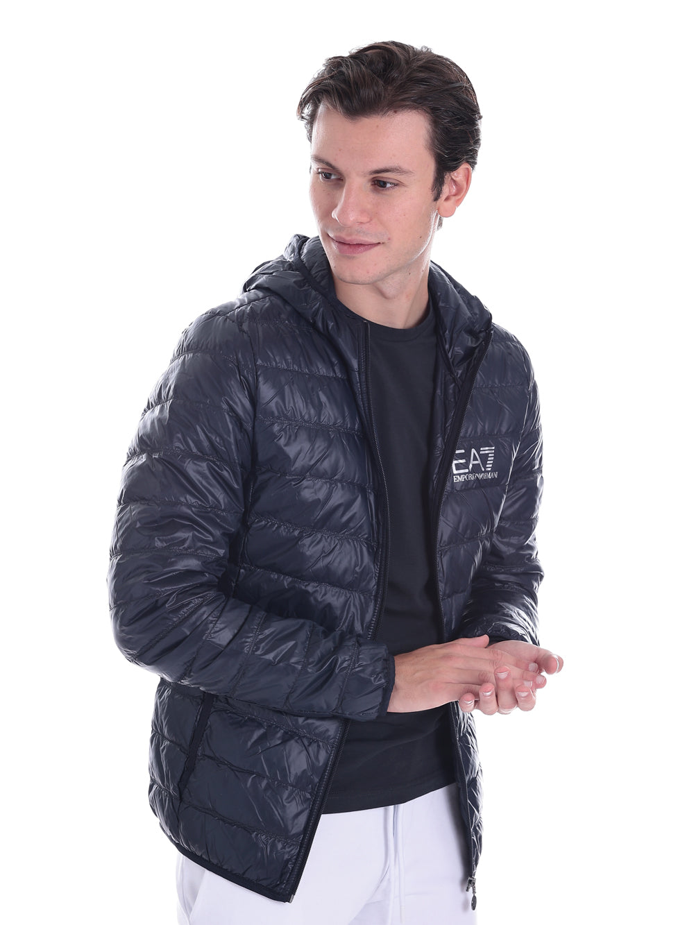 Ea7 Emporio Armani Down Jacket 8npb02 Night Blue